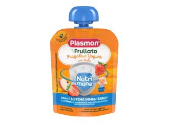 Plasmon nutri-mune fragola/yogurt con mela 85 g