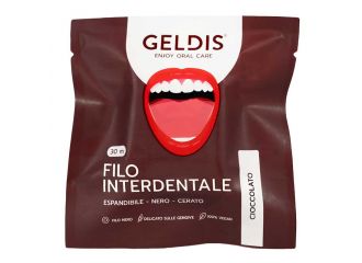 Geldis doctor filo interdentale espandibile cioccolato