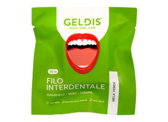Geldis doctor filo interdentale espandibile mela verde