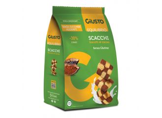 Giusto senza glutine scacchi equilibrio 250 g