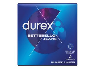 Profilattico durex settebello jeans 3 pezzi
