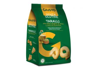 Giusto senza glutine taralli finocchio 175 g