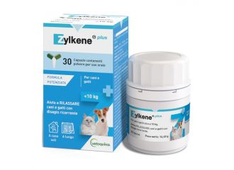 Zylkene plus cani/gatti 10 kg 30 capsule