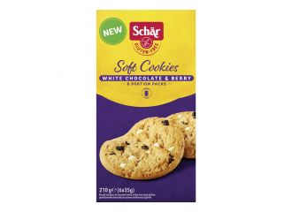 Schar soft cookie white chocolate 210 g