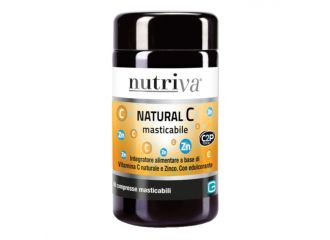 Nutriva natural c 60 compresse masticabili