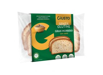 Giusto senza glutine gran morbido semi 300 g