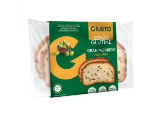 Giusto senza glutine gran morbido con olive verdi 190 g