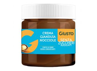 Giusto senza zucchero crema gianduia nocciole 200 g