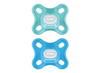 Mam comfort 0-2 mesi silicone confezione doppia maschio
