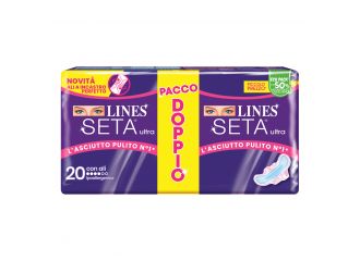 Lines seta ultra assorbenti ali vp 20 pezzi