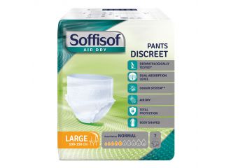 Pannolone soffisof air dry pants discreet large 7 pezzi