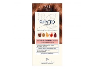 Color kit 7,43 biondo ramato dorato 1 latte 50 ml + 1 crema 50 ml + 1 maschera 12 ml