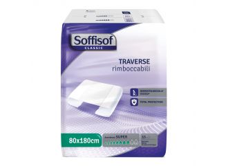 Traversa per incontinenza soffisof classic 8 gocce 80 x 180 15 pezzi