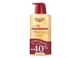 Eucerin bipacco ph5 olio detergente 400 ml + 400 ml