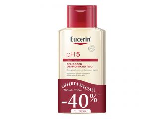 Eucerin bipacco ph5 gel doccia 200 ml + 200 ml