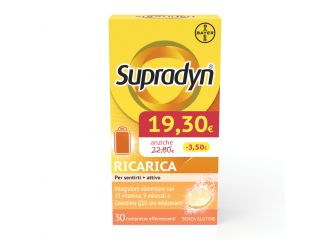 Supradyn ricarica 30 compresse effervescenti promo