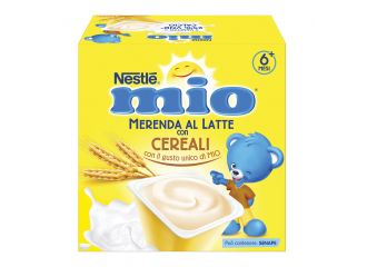 Mio merenda al latte cereali 4 pezzi da 100 g
