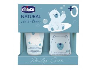 Chicco natural sensation set bagnoshampo crema
