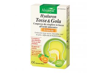 Hyaluron tosse&gola arancia 30 compresse