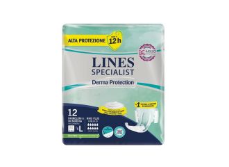Pannolone mutandina lines specialist derm ap l 12 pezzi