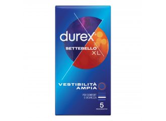 Profilattico durex settebello xl 5 pezzi