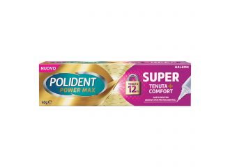 Crema adesiva protesi dentali polident power max super tenuta+comfort 40 g