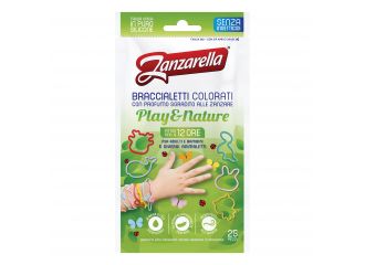 Zanzarella braccialetti paly&nature 25 pezzi