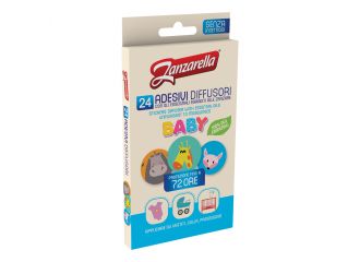 Zanzarella sticker baby 24 pezzi