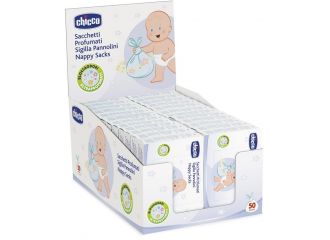 Chicco sacchetti profumati pannolini 50 pezzi