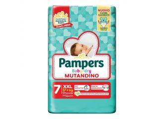 Pampers baby dry pannolino mutandina xxl small pack 13 pezzi