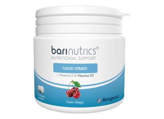 Barinutrics calcio citrato k2 ciliegia 90 compresse