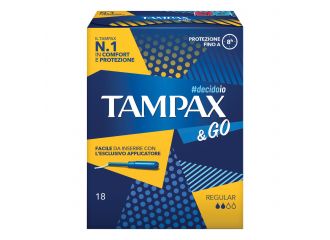 Tampax &go regular 18 pezzi