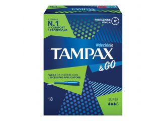 Tampax &go super 18 pezzi
