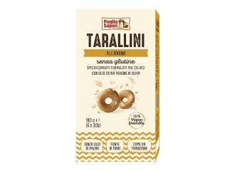 Puglia sapori tarallini all'avena 6 bustine da 30 g