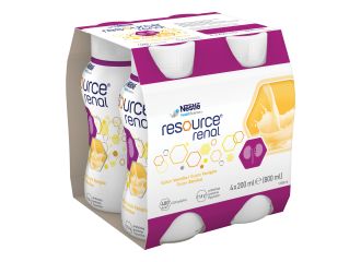 Resource renal vaniglia 4 bottigliette da 200 ml