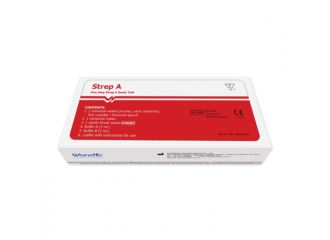 Test one step strep a determinazione qualitativa antigeni streptococco a in tampone faringeo autodiagnostico