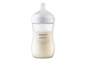 Avent biberon natural 3,0 trasparente 260 ml