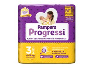 Pampers progressi midi 27 pezzi