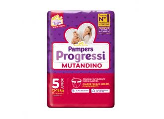 Pampers progressi mutandina junior 17 pezzi