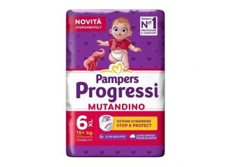 Pampers progressi mutandina xl cp 15 pezzi
