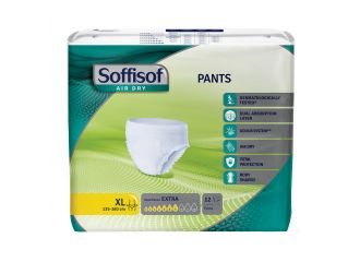 Pannolone soffisof air dry pants extra extra large 12 pezzi