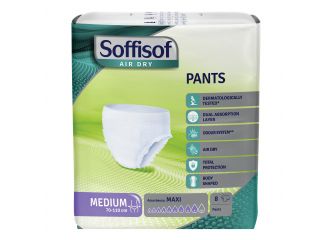Pannolone soffisof air dry pants maxi medium 8 pezzi