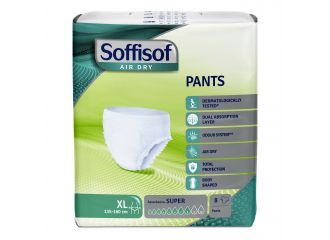 Pannolone soffisof air dry pants super extralarge 8 pezzi