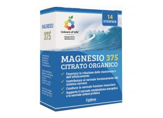 Magnesio 375 14 stick colours of life