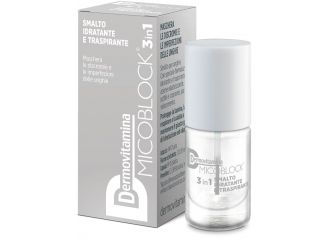 Dermovitamina micoblock smalto base&top coat 19 trasparente 5 ml