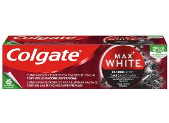 Colgate max white expert white carbon dentifricio 75 ml