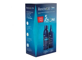 Restivoil derma expert sistema antiforfora 5 in 1 shampoo 250 ml + siero 150 ml
