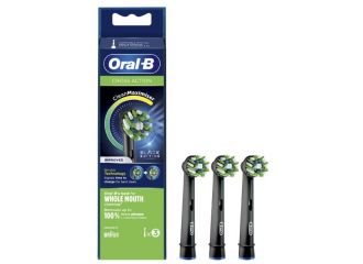 Oralb power refill eb50 crossaction black 3 pezzi