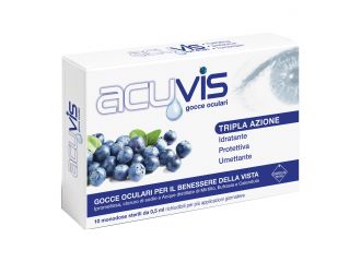 Gocce oculari acuvis 10 flaconcini 0,5 ml