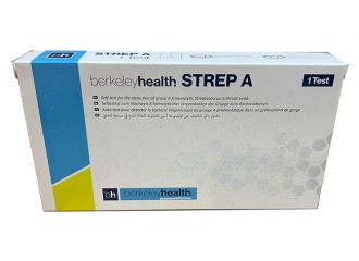 Test antigenico rapido berkeley health strep a autodiagnostico determinazione qualitativa antigene streptococco a in tamponi faringei